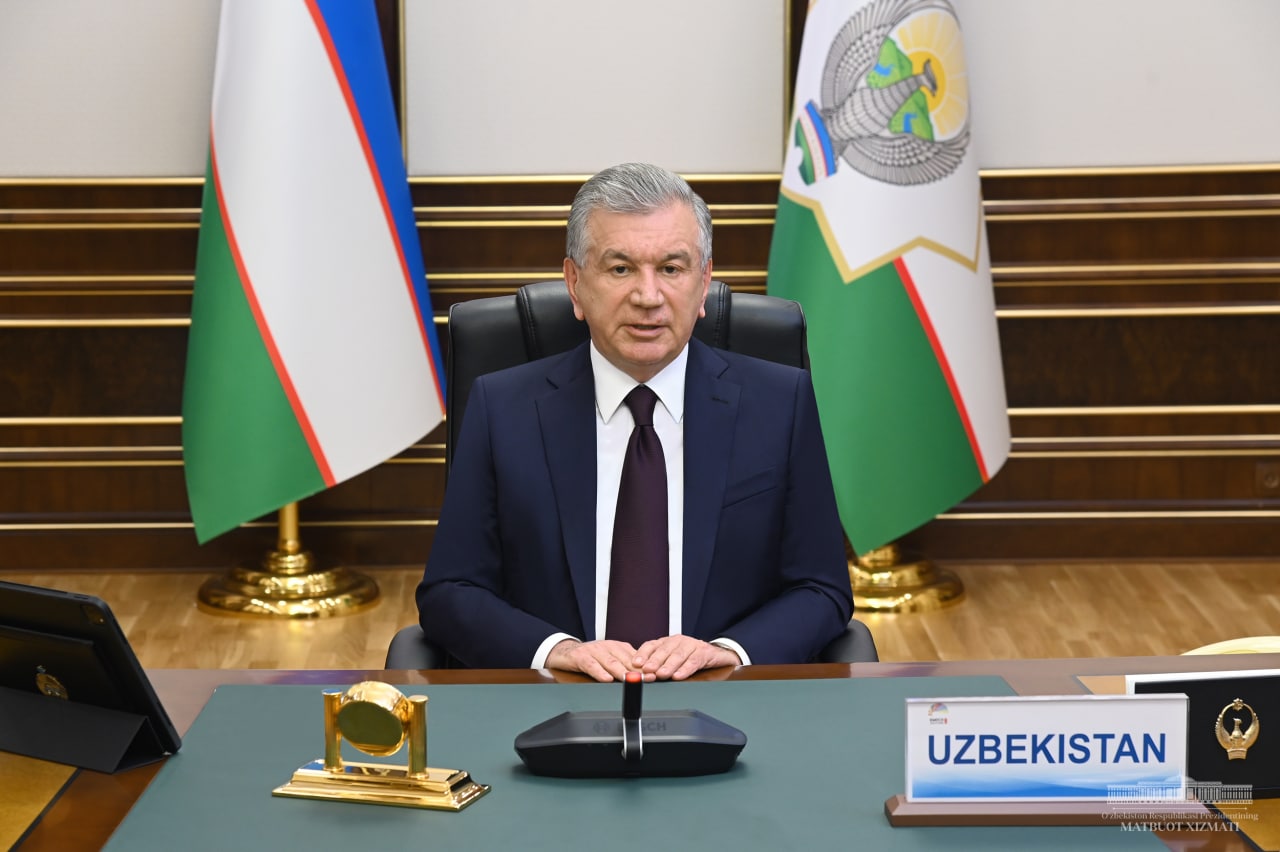 Выступление Президента Республики Узбекистан в ходе Диалога высокого уровня по вопросам глобального развития в формате «БРИКС плюс»