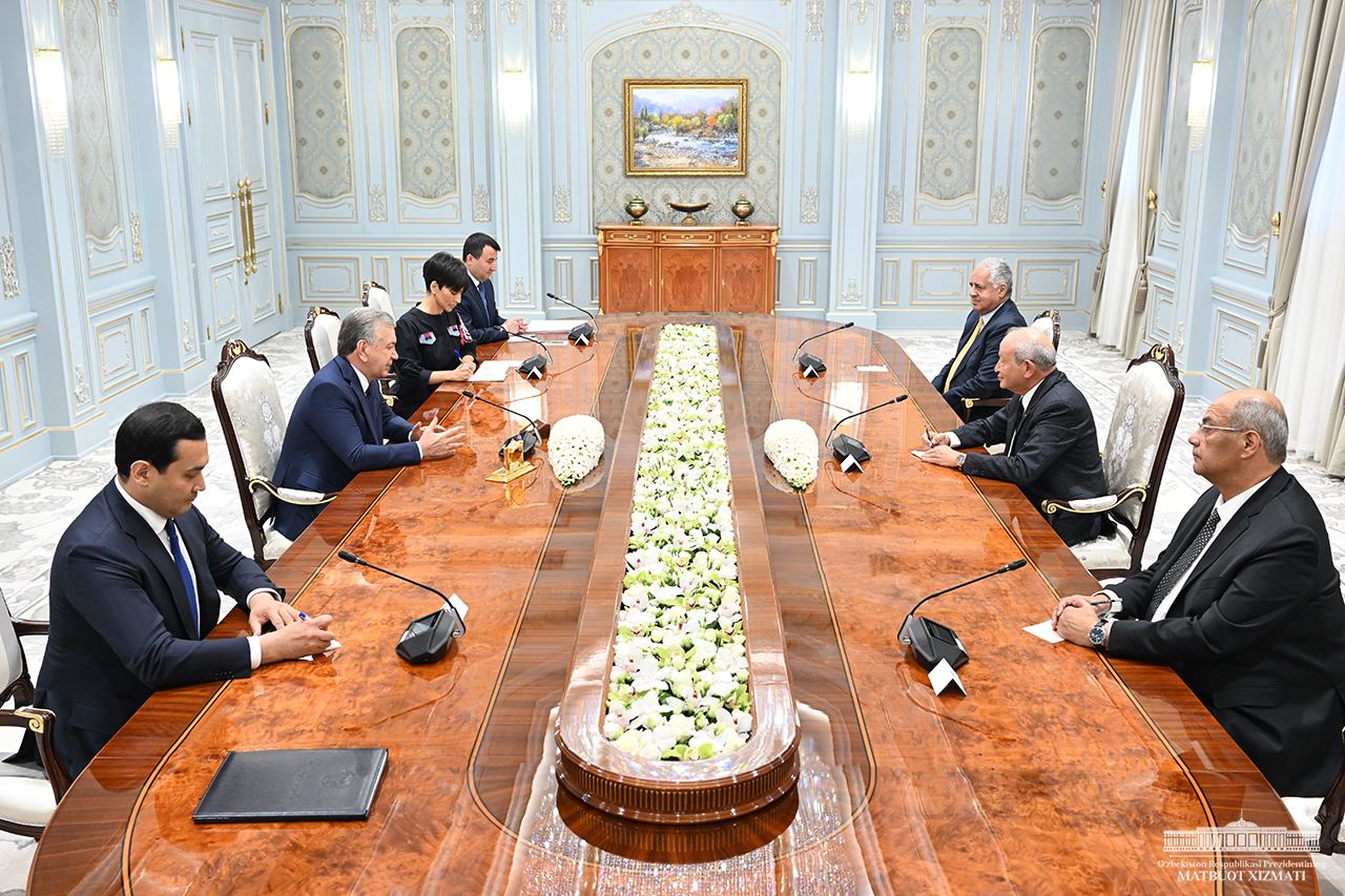 Президент Узбекистана принял главу ведущей египетской компании