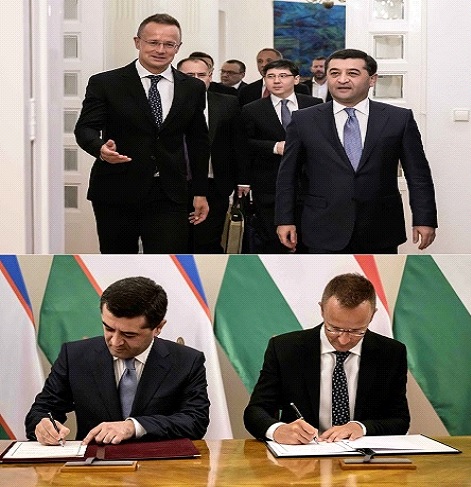 Главы МИД Узбекистана и Венгрии подписали в Будапеште Соглашение о воздушном сообщении